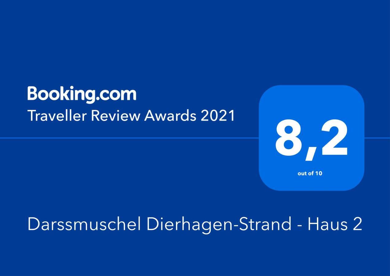 Darssmuschel Dierhagen-strand - Haus 2 * Dierhagen